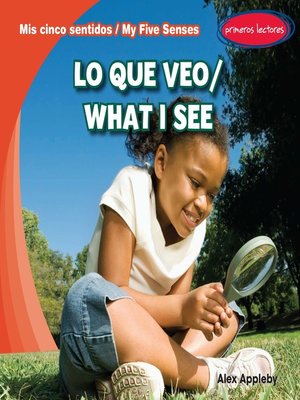 cover image of Lo que veo (What I See)